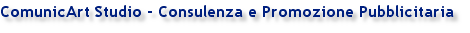 ComunicArt Studio - Consulenza e Promozione Pubblicitaria